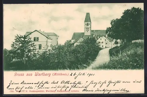 AK Wartberg /Mühlkreis, Ortspartie