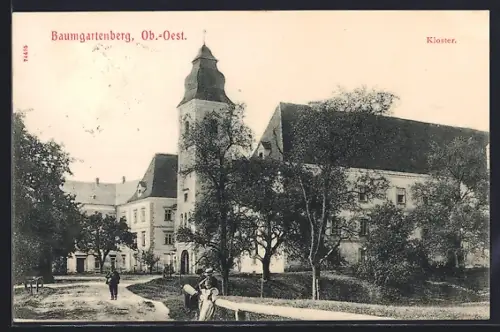 AK Baumgartenberg /Ob.-Oest., Blick auf das Kloster