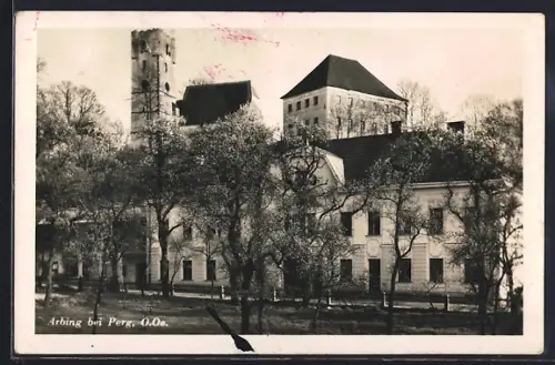 AK Arbing bei Perg, Ansicht vom Rathaus