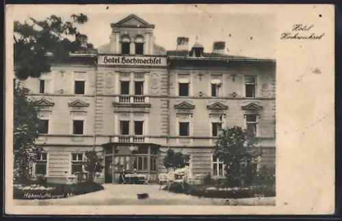 AK Mönichkirchen am Wechel, Hotel Hochwechsel