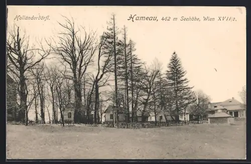 AK Wien, Hameau, Im Holländerdörfl