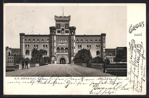 Lithographie Wien, k.k. Arsenal