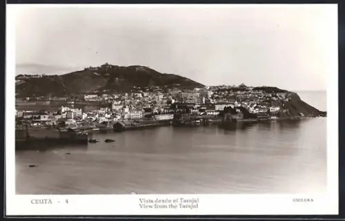 AK Ceuta, Vista desde el Tarajal
