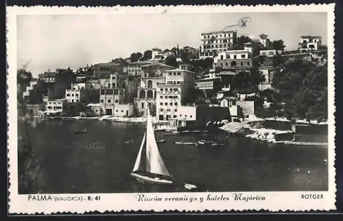 AK Palma /Mallorca, Rincón veraniego y hoteles Majórica