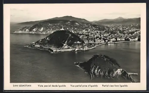 AK San Sebastian, Vista parcial desde Igueldo