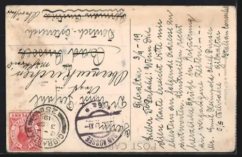 AK Gibraltar, Rock from Spanish Territory