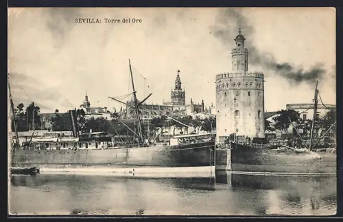AK Sevilla, Torre del Oro, Dampfer