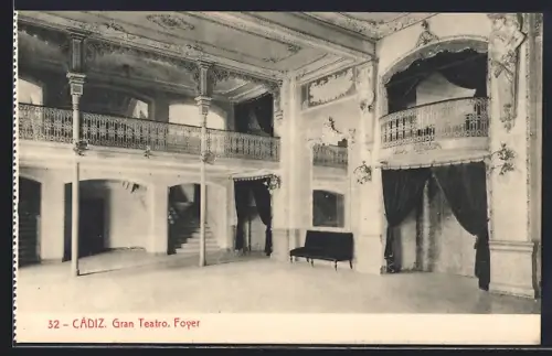 AK Cádiz, Gran Teatro, Foyer