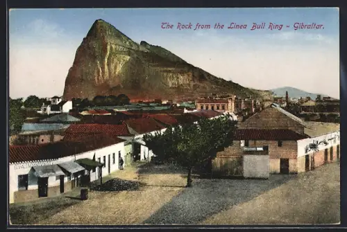 AK Gibraltar, The Rock from the Linea Bull Ring