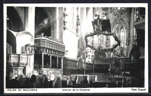 AK Palma de Mallorca, Interior de la Catedral