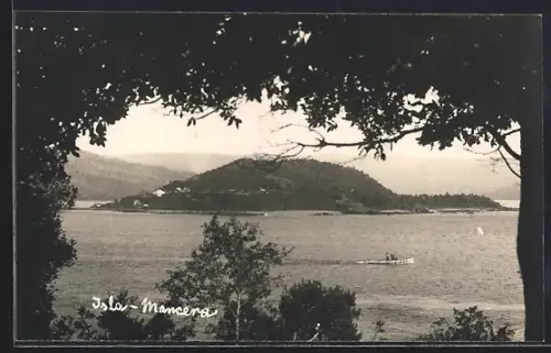 AK Isla-Mancera, Panorama mit Boot