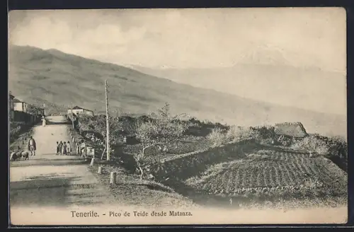 AK Tenerife, Pico de Teide desde Matanza