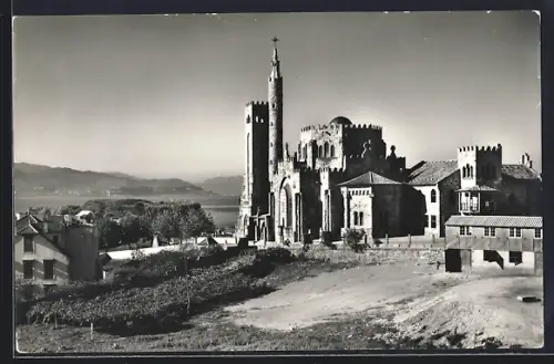 AK Panjon /Pontevedra, Templo Votivo del Mar