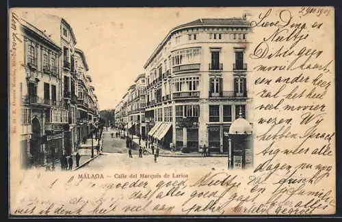 AK Málaga, Calle del Marqués de Larios