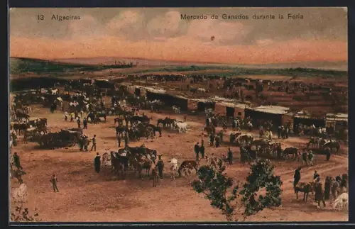 AK Algeciras, Mercado de Ganados durante la Feria