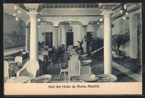 AK Madrid, Hall del Hotel de Roma
