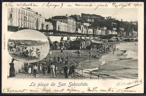 AK San Sebastián, La playa