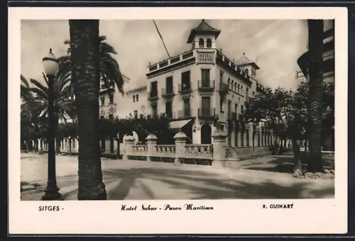 AK Sitges, Hotel Subur, Paseo Maritimo