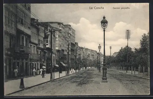AK La Coruna, Canton pequeno, Strassenpartie