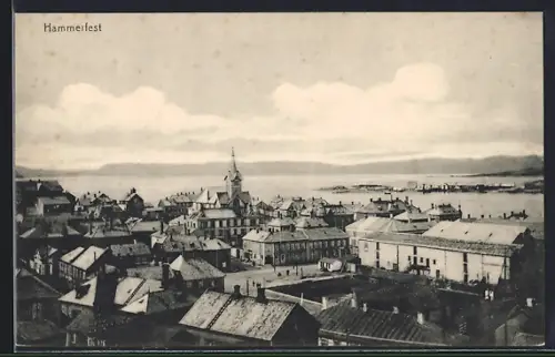 AK Hammerfest, Blick über den Ort