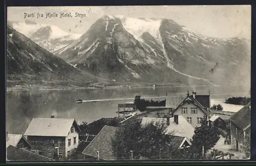 AK Stryn, Parti fra Hjelle Hotel