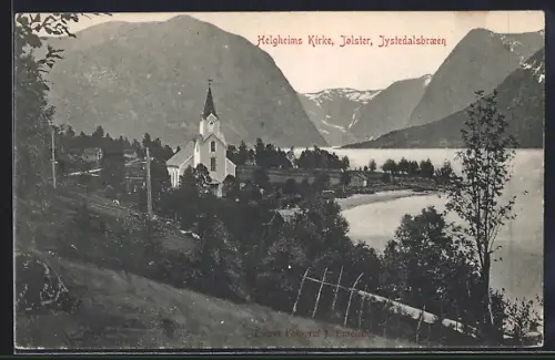 AK Jölster /Jystedalsbraen, Helgheims Kirke