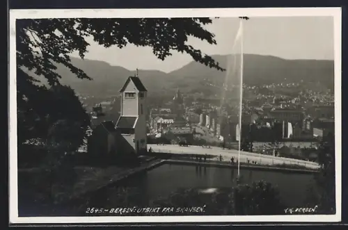 AK Bergen, Utsikt fra Skansen