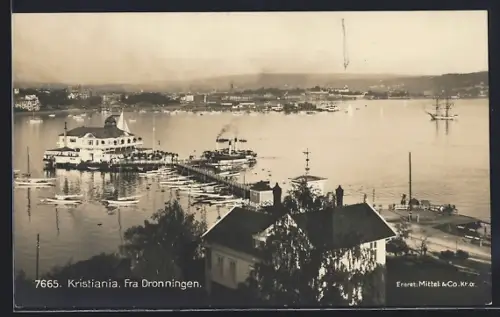 AK Kristiania, Kristiania fra Dronningen