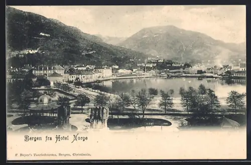 AK Bergen, Bergen fra Hotel Norge