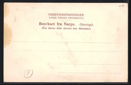 AK Christianssand, Ortsansicht mit Uferpartie