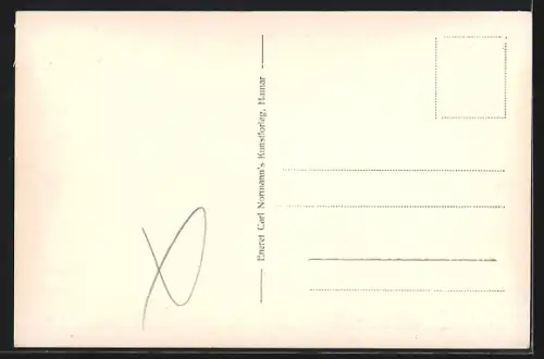 AK Odda /Hardanger, Ortsansicht aus der Vogelschau mit Fjord