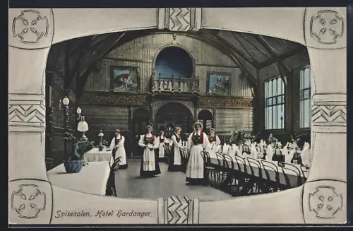 AK Odda, Hotel Hardanger, Spisesalen