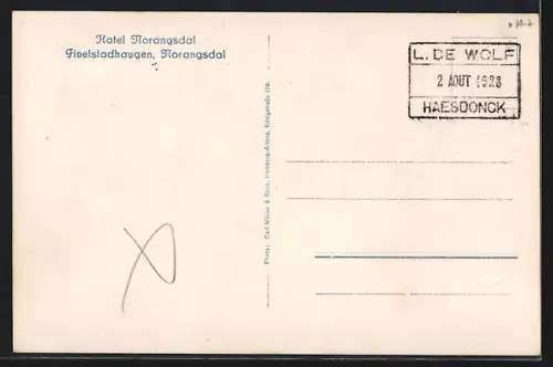 AK Fivelstadhaugen, Hotel Norangsdal