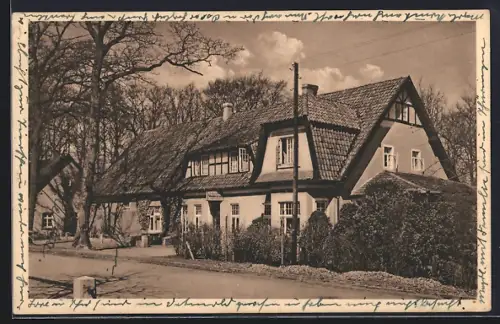 AK Hesepe / Bramsche, Gasthof Waldesruh, Inh. A. Beckmann