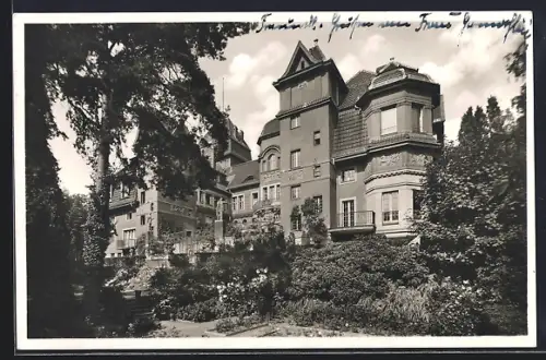 AK Berlin-Grunewald, Reichsfinanzschule, Königs-Allee 20