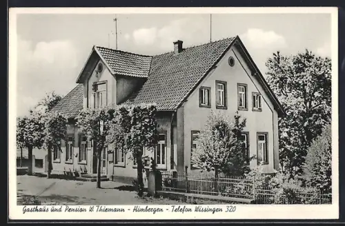 AK Himbergen, Gasthaus und Pension W. Thiemann