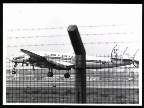 Fotografie Flugzeug Lockheed Constellation Catair F-BHMI