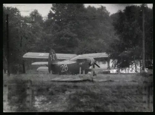Fotografie Flugzeug Antonow An-2, Grösster Einmotoriger Doppeldecker der Sowjet-Luftstreitkräfte in Oranienburg
