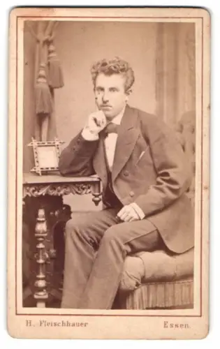 Fotografie H. Fleischhauer, Essen, Linden-Allee 43, Franz Spiess im Jahr 1872