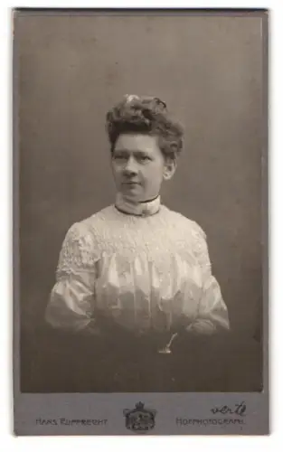 Fotografie Hans Ripprecht, Bremen, Osterthorsteinweg 49, Tony im Jahr 1904