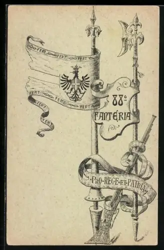 AK 88° Reggimento Fanteria, italienisches Infanterie-Regiment