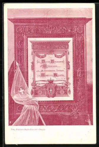 AK Brescia, 74 Reggimento Fanteria, La Rinnovata Bandiera, Infanterie-Regiment