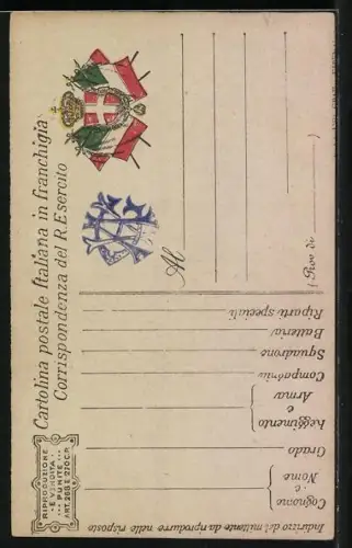 AK Siegel des Infanterie-Regiments, 23o Reggimento Fanteria