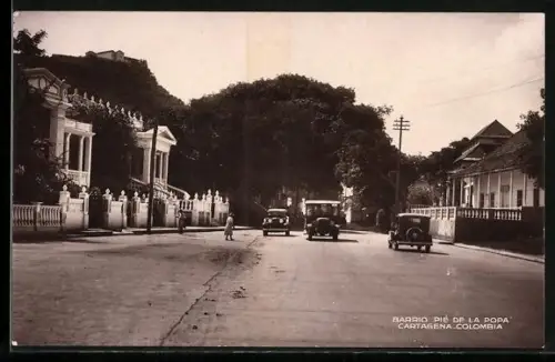 AK Cartagena, Barrio Pié d la Popa