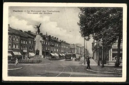 AK Charleroi, Le Monument des Combattants