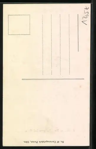 AK Podgora bei Görz, Soldat im zerstörten Dorf