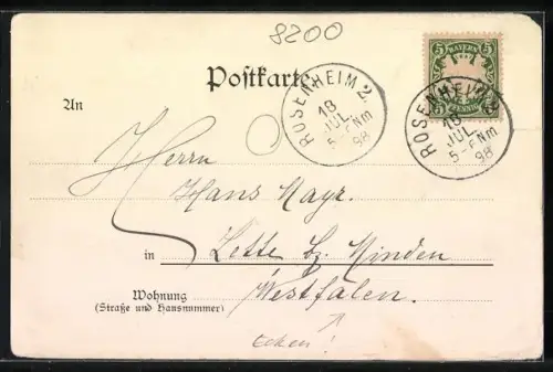 AK Rosenheim, Bismarckbad