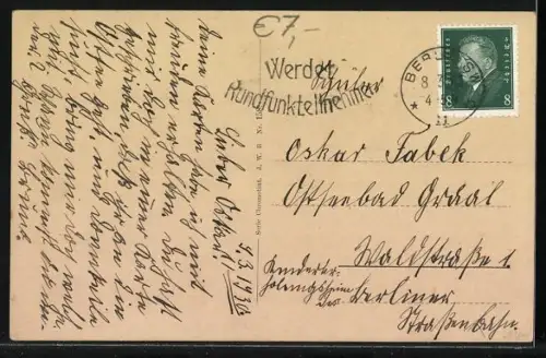 AK Berlin, Hotel Adlon Unter den Linden