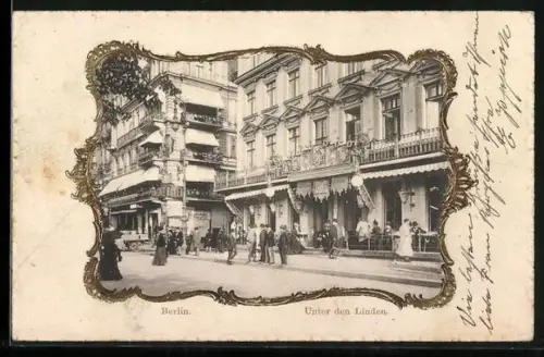 Präge-AK Berlin, Unter den Linden