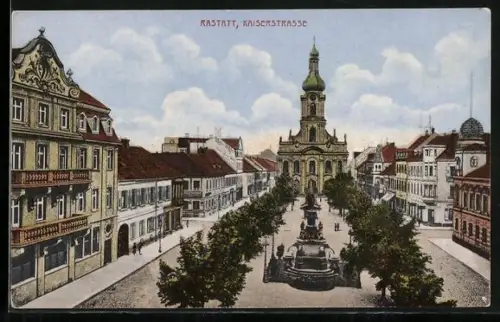AK Rastatt, Kaiserstrasse